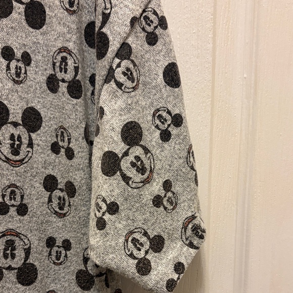 Disney Gray Knit Mickey Mouse Top - Picture 7 of 9